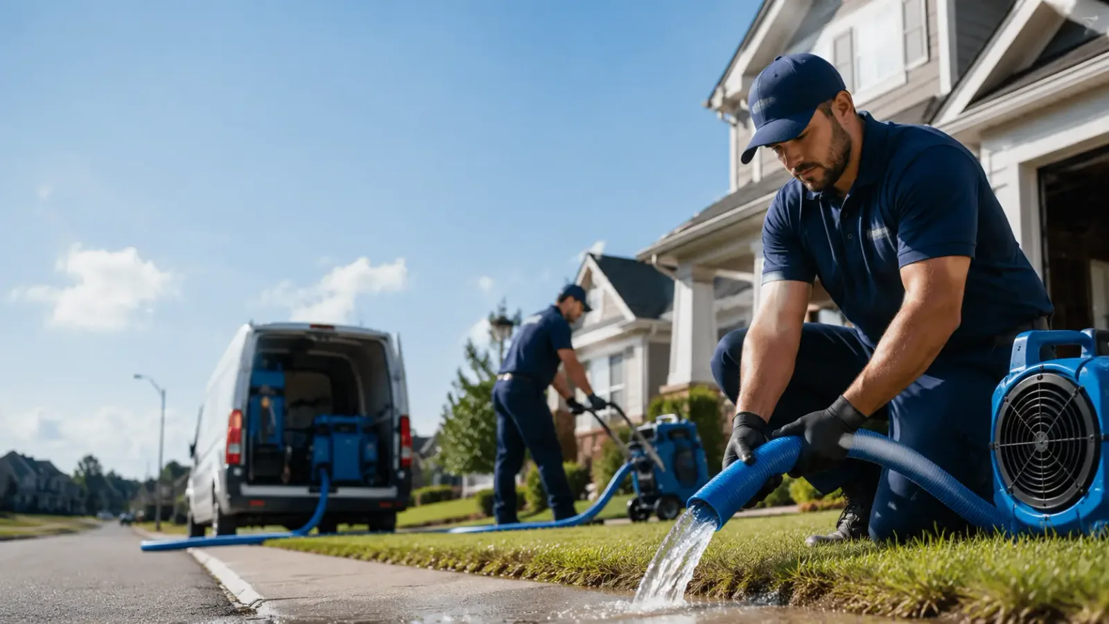 Flood Damage Restoration in Waterproof, LA